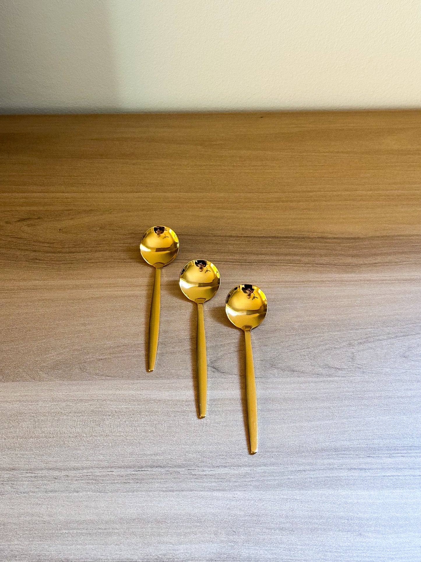SET CUCHARAS GOLDEN