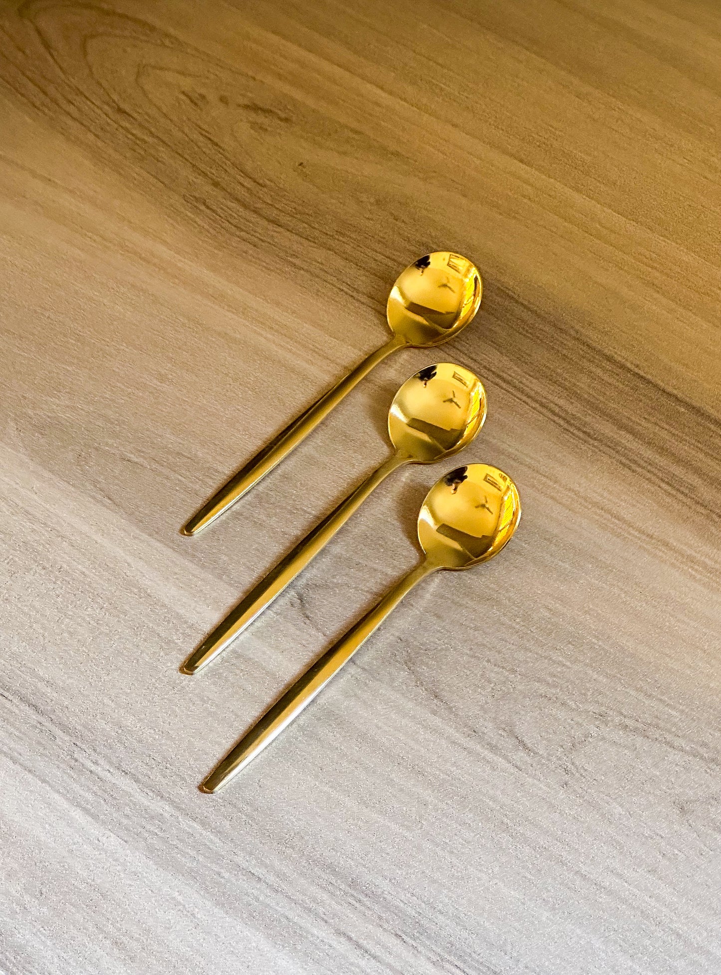 SET CUCHARAS GOLDEN