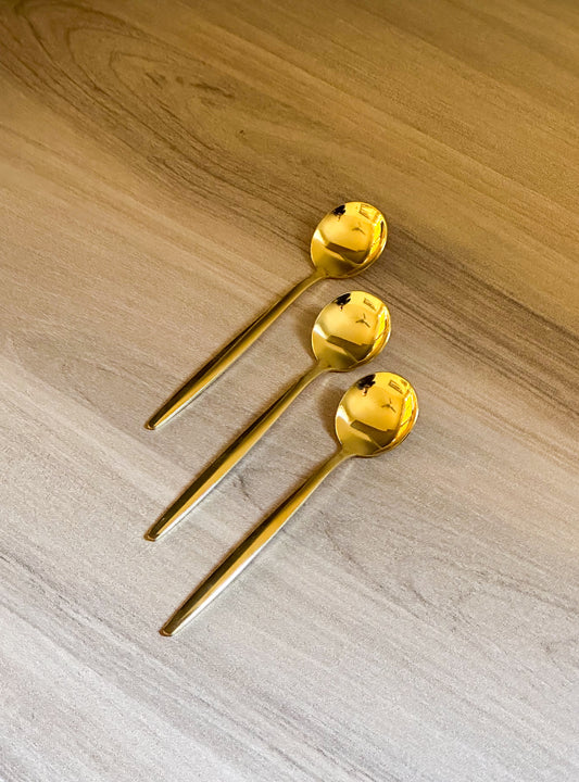SET CUCHARAS GOLDEN
